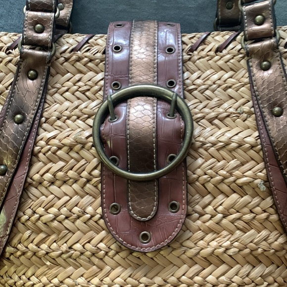 Nine West Tan and Brown Tote Bag - Picture 2 of 11